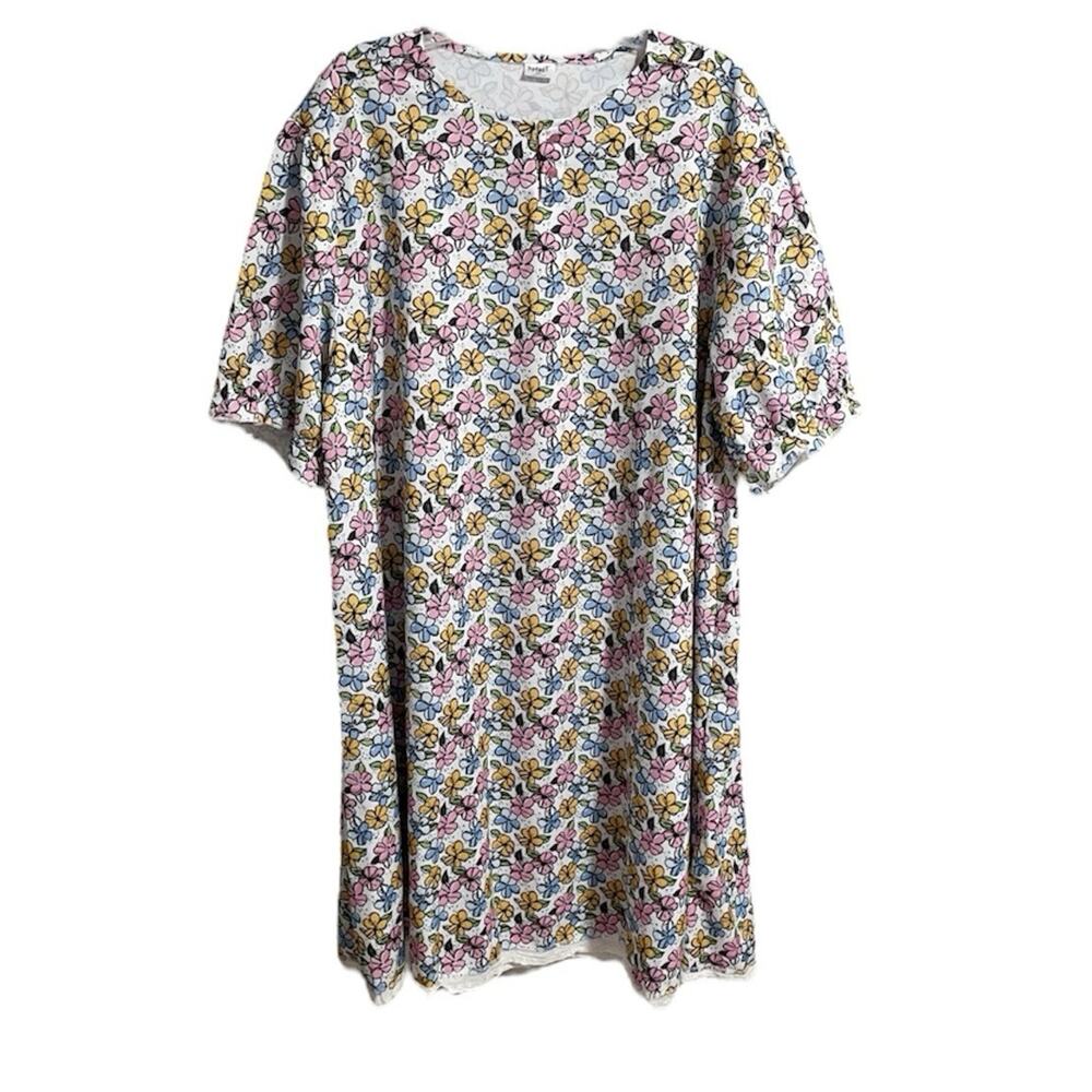 Spirit Halloween Floral Muumuu Grandma Costume XXL Nana Granny Grandmother